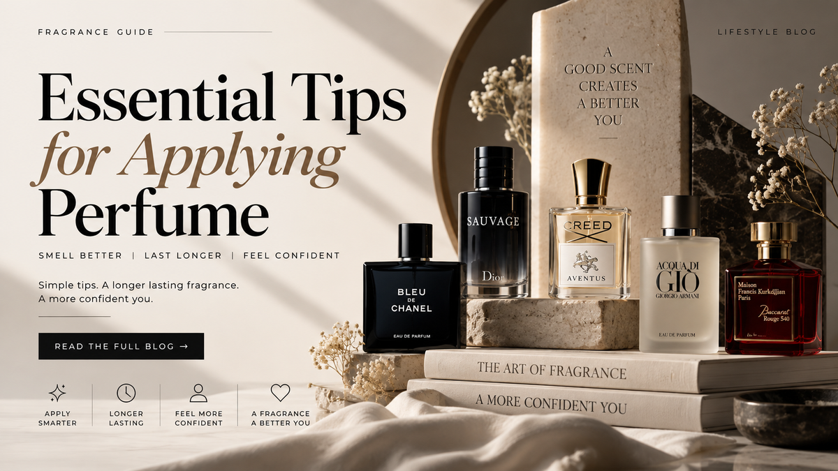 Essential Tips For Applying Perfume